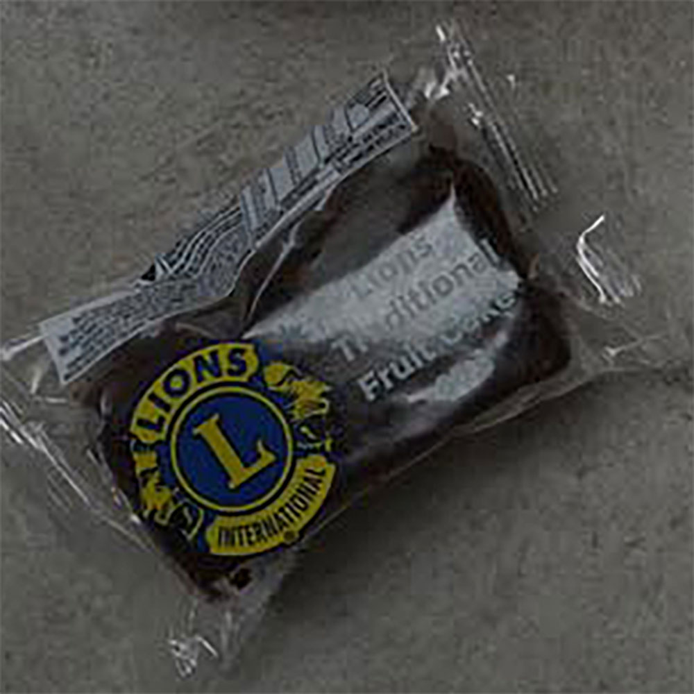 Traditonal Christmas Cake single slice